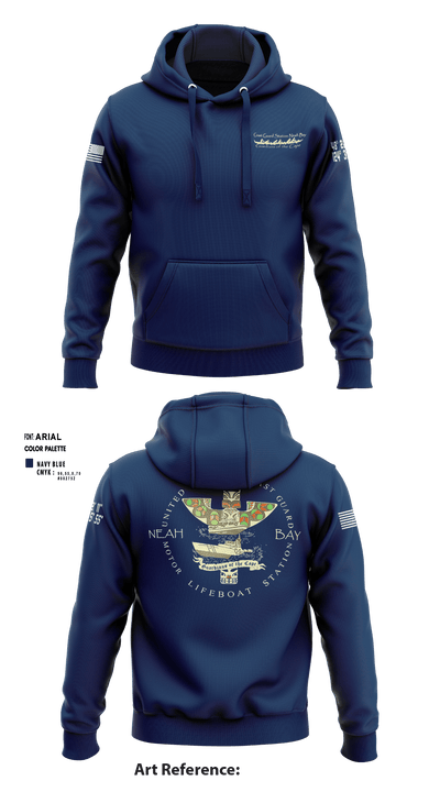 USCG STATION NEAH BAY 8595020 Hoodie - 2