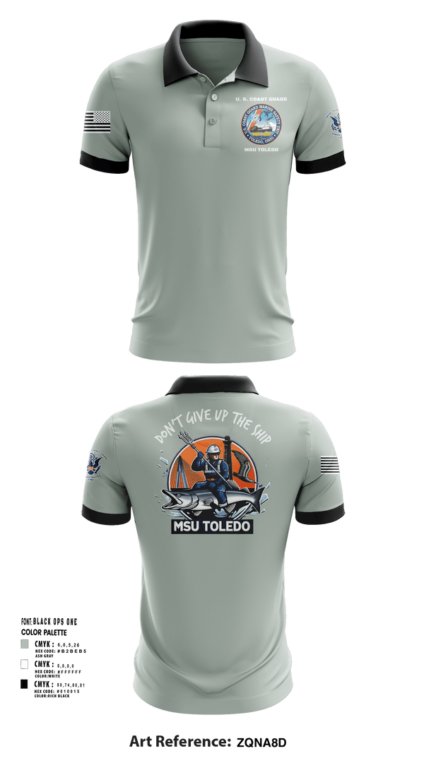 Short Sleeve Performance Polo, MSU Toledo, Coast Guard, Teamtime, Team time, sublimation, custom sports apparel, team uniforms, spirit wear, spiritwear, sports uniforms, custom shirts, team store, custom team store, fundraiser sports, apparel fundraiser