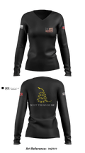 REDNECK'S 50991982 Women's Long Sleeve V-neck Shirt - 1