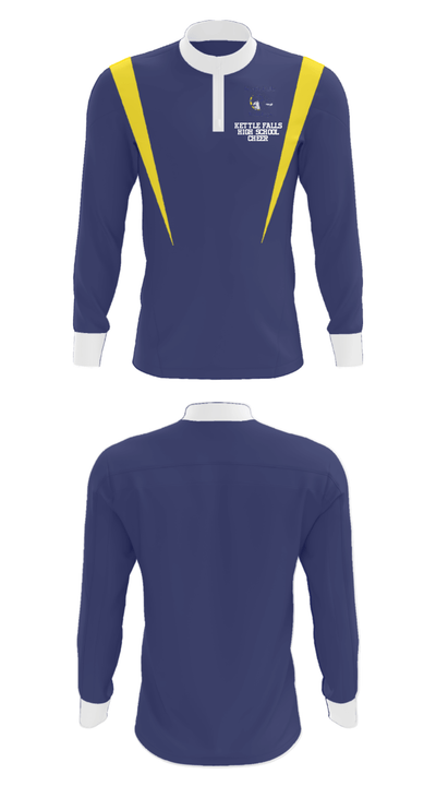 Kettle Falls High School Cheer 36977545 Quarter Zip Jacket - 11