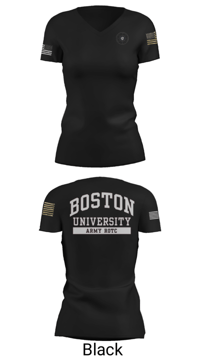 MMA ROTC 42727099 Women's Short Sleeve V-neck Shirt - 21