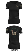 Military Match Team 72422312 Women's Short Sleeve V-neck Shirt - 19
