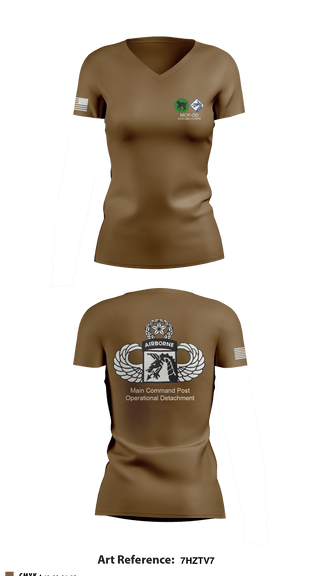 Women's Short Sleeve Vneck Shirt, , Army, Teamtime, Team time, sublimation, custom sports apparel, team uniforms, spirit wear, spiritwear, sports uniforms, custom shirts, team store, custom team store, fundraiser sports, apparel fundraiser