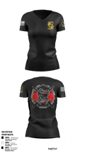Northern Illinois University 92859417 Women's Short Sleeve V-neck Shirt - 1