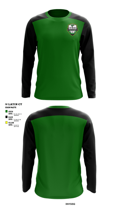 Palmdale High School Basketball 6612121 Long Sleeve Performance Shirt - 1