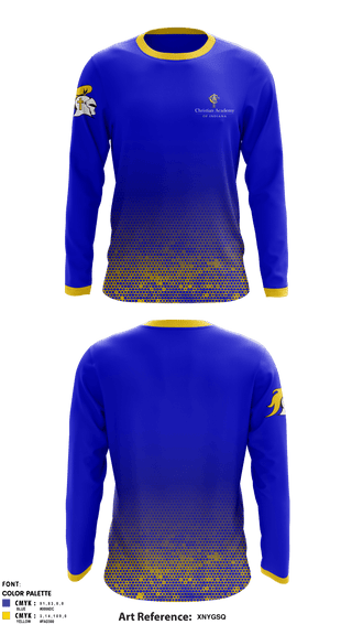 Long Sleeve Performance Shirt, Christian Academy of Indiana, Spirit Store, Teamtime, Team time, sublimation, custom sports apparel, team uniforms, spirit wear, spiritwear, sports uniforms, custom shirts, team store, custom team store, fundraiser sports, apparel fundraiser