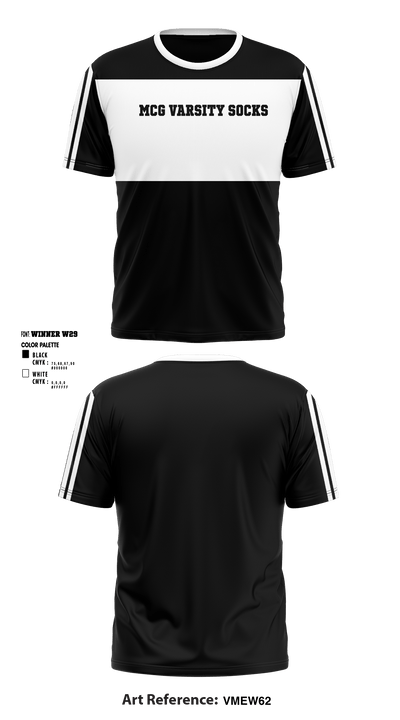 McG Varsity 18193229 Short Sleeve Performance Shirt - 1