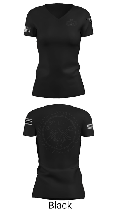 137 SOLRS 81582262 Women's Short Sleeve V-neck Shirt - 21