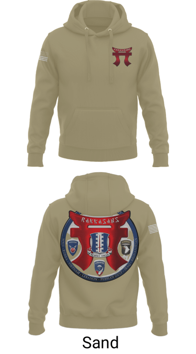 3-187 Rakkasans 16678099 Hoodie - 48