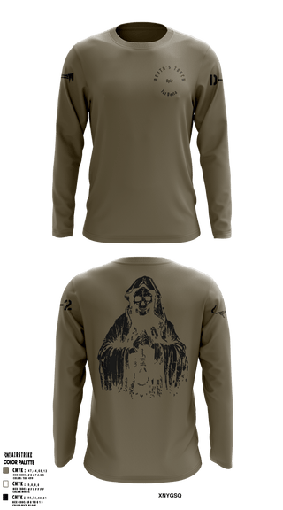 Long Sleeve Performance Shirt, , Army, Teamtime, Team time, sublimation, custom sports apparel, team uniforms, spirit wear, spiritwear, sports uniforms, custom shirts, team store, custom team store, fundraiser sports, apparel fundraiser