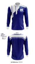 Memorial High School 86392532 Quarter Zip Jacket - 1