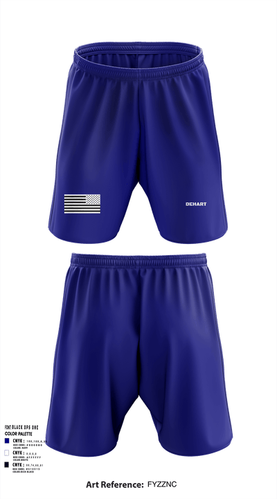 Dehart 1698018 Athletic Shorts With Pockets - 1
