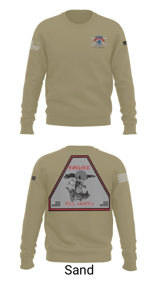 Crew Neck Sweatshirt, , Army, Teamtime, Team time, sublimation, custom sports apparel, team uniforms, spirit wear, spiritwear, sports uniforms, custom shirts, team store, custom team store, fundraiser sports, apparel fundraiser