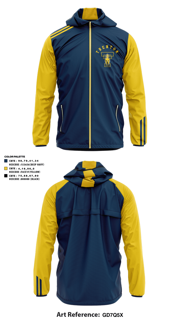 Windbreaker, Trenton high school wrestling, Wrestling, Teamtime, Team time, sublimation, custom sports apparel, team uniforms, spirit wear, spiritwear, sports uniforms, custom shirts, team store, custom team store, fundraiser sports, apparel fundraiser