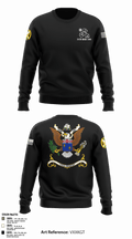 1-155th Dixie Thunder 83572891 Crew Neck Sweatshirt - 12