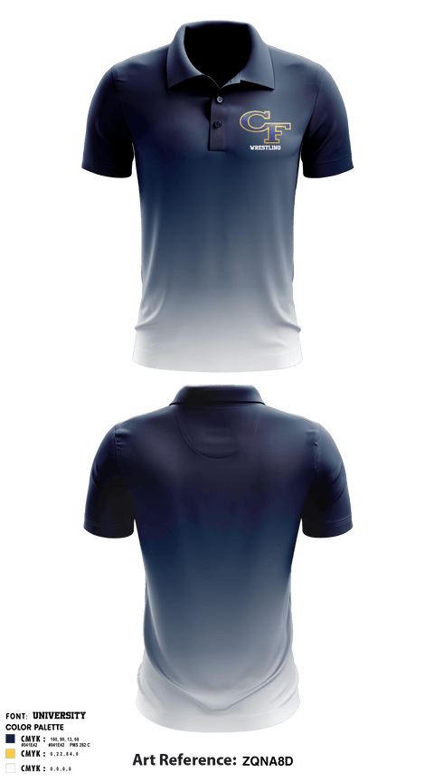 Short Sleeve Performance Polo, Cape Fear High School Wrestling, Wrestling, Teamtime, Team time, sublimation, custom sports apparel, team uniforms, spirit wear, spiritwear, sports uniforms, custom shirts, team store, custom team store, fundraiser sports, apparel fundraiser