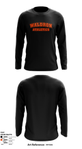 Waldron High School Track 38428946 Long Sleeve Performance Shirt - 3