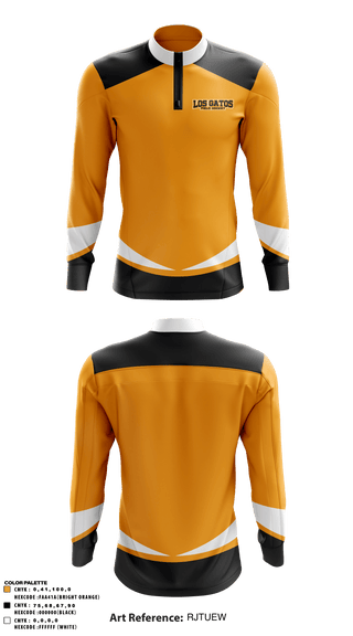 Quarter Zip Jacket, Los Gatos High School Field Hockey, Field Hockey, Teamtime, Team time, sublimation, custom sports apparel, team uniforms, spirit wear, spiritwear, sports uniforms, custom shirts, team store, custom team store, fundraiser sports, apparel fundraiser