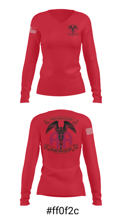 Archangels 31652998 Women's Long Sleeve V-neck Shirt - 37
