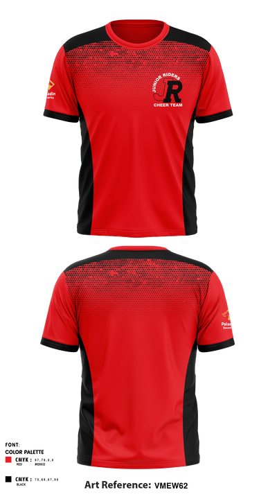 Ottawa JR Riders 89495421 Short Sleeve Performance Shirt - 4