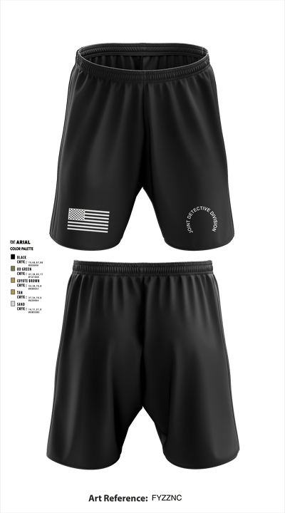 Bingham County Sheriff 36858547 Athletic Shorts With Pockets - 1