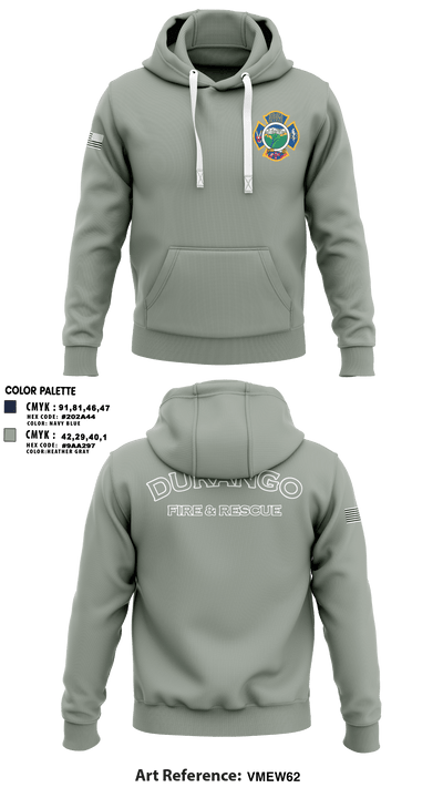 Durango Fire Protection District 71199400 Hoodie - 5