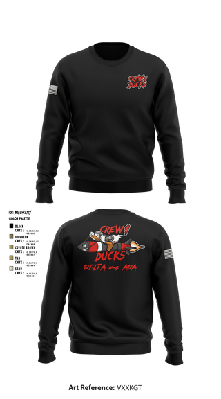 Crew Neck Sweatshirt, , Army, Teamtime, Team time, sublimation, custom sports apparel, team uniforms, spirit wear, spiritwear, sports uniforms, custom shirts, team store, custom team store, fundraiser sports, apparel fundraiser