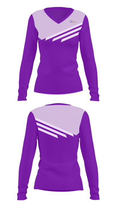 Frankfort Christian Academy Cross country 35161312 Women's Long Sleeve V-neck Shirt - 7
