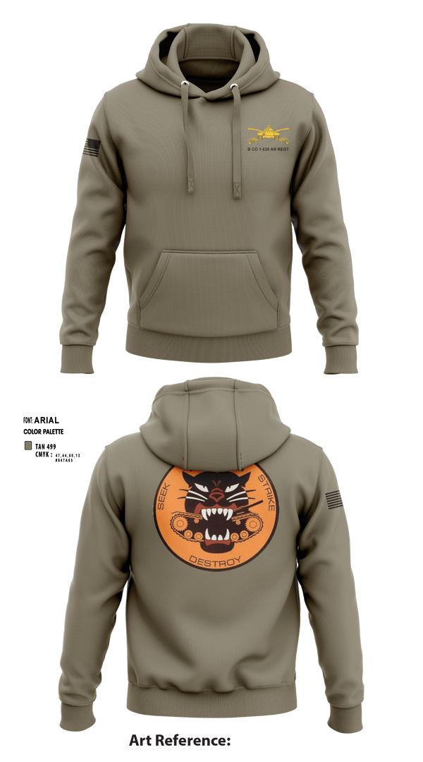 Hoodie, HHC 1-635TH AR, National Guard, Teamtime, Team time, sublimation, custom sports apparel, team uniforms, spirit wear, spiritwear, sports uniforms, custom shirts, team store, custom team store, fundraiser sports, apparel fundraiser