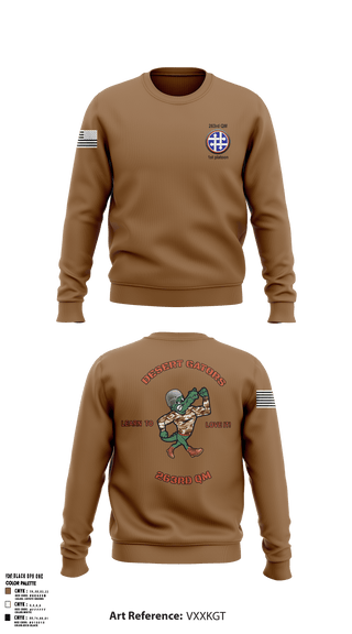 Crew Neck Sweatshirt, 263rd QM, Army, Teamtime, Team time, sublimation, custom sports apparel, team uniforms, spirit wear, spiritwear, sports uniforms, custom shirts, team store, custom team store, fundraiser sports, apparel fundraiser