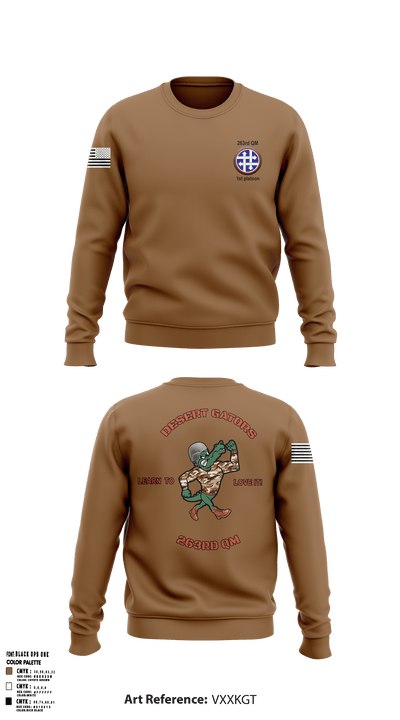 263rd QM 2065282 Crew Neck Sweatshirt - 50