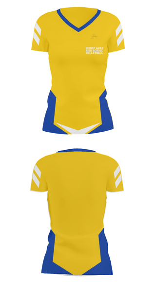 Women's Short Sleeve Vneck Shirt, Bishop Amat High School Volleyball, Women's Volleyball, Teamtime, Team time, sublimation, custom sports apparel, team uniforms, spirit wear, spiritwear, sports uniforms, custom shirts, team store, custom team store, fundraiser sports, apparel fundraiser