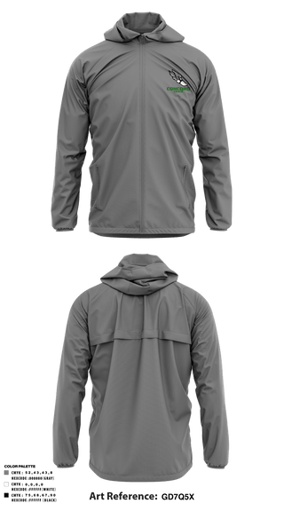 Windbreaker, Concord High School Track, Cross Country, Teamtime, Team time, sublimation, custom sports apparel, team uniforms, spirit wear, spiritwear, sports uniforms, custom shirts, team store, custom team store, fundraiser sports, apparel fundraiser