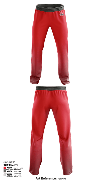 Palmetto High School Basketball 68806532 Sweatpants - 1