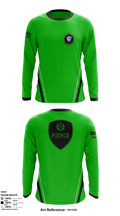 PIERCE Education 49933342 Long Sleeve Performance Shirt - 1