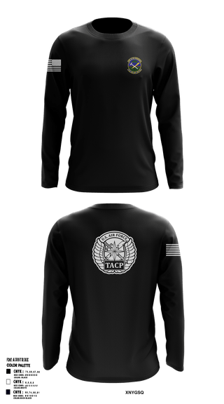 Long Sleeve Performance Shirt, , Air Force, Teamtime, Team time, sublimation, custom sports apparel, team uniforms, spirit wear, spiritwear, sports uniforms, custom shirts, team store, custom team store, fundraiser sports, apparel fundraiser