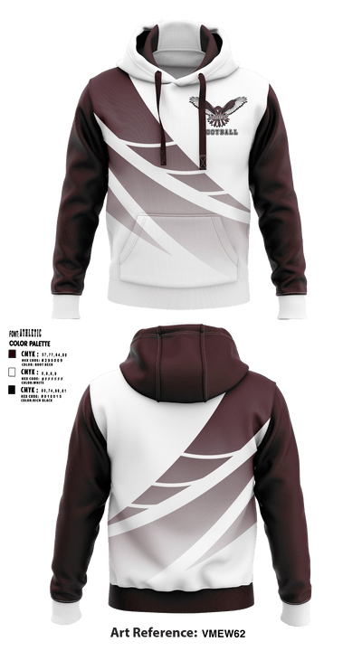 Nyack High School team Football 73456749 Hoodie - 1