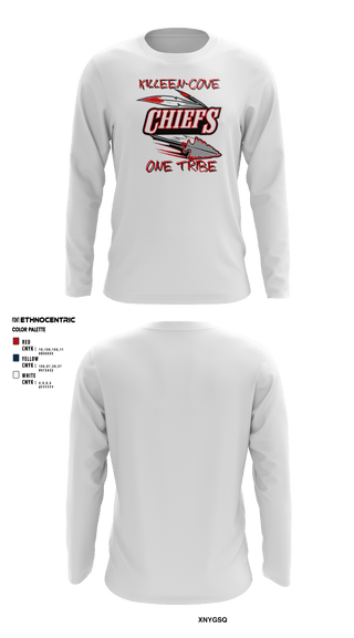 Long Sleeve Performance Shirt, Copperas Chiefs, Football, Teamtime, Team time, sublimation, custom sports apparel, team uniforms, spirit wear, spiritwear, sports uniforms, custom shirts, team store, custom team store, fundraiser sports, apparel fundraiser