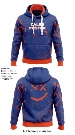 Hoodie, Caleb Foster, , Teamtime, Team time, sublimation, custom sports apparel, team uniforms, spirit wear, spiritwear, sports uniforms, custom shirts, team store, custom team store, fundraiser sports, apparel fundraiser