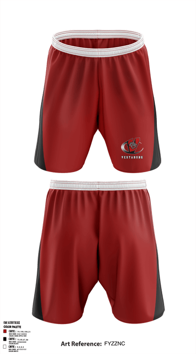 Vestaburg Community Elementary School 44111663 Athletic Shorts With Pockets - 22