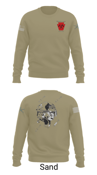Crew Neck Sweatshirt, , National Guard, Teamtime, Team time, sublimation, custom sports apparel, team uniforms, spirit wear, spiritwear, sports uniforms, custom shirts, team store, custom team store, fundraiser sports, apparel fundraiser