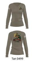 HQ 551 MP CO 17086699 Women's Long Sleeve V-neck Shirt - 40