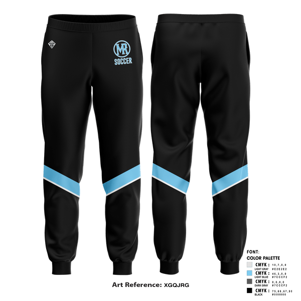 Joggers, Mountain Range HS Girls Soccer, Women's Soccer, Teamtime, Team time, sublimation, custom sports apparel, team uniforms, spirit wear, spiritwear, sports uniforms, custom shirts, team store, custom team store, fundraiser sports, apparel fundraiser