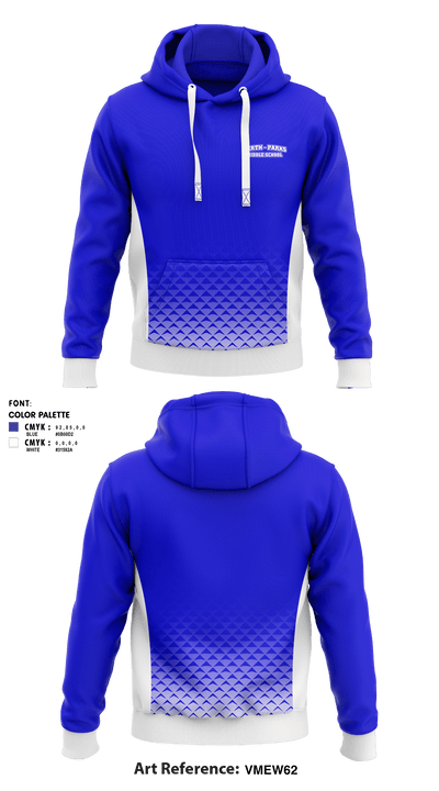 Wirth/Parks Middle School 65185303 Hoodie - 1