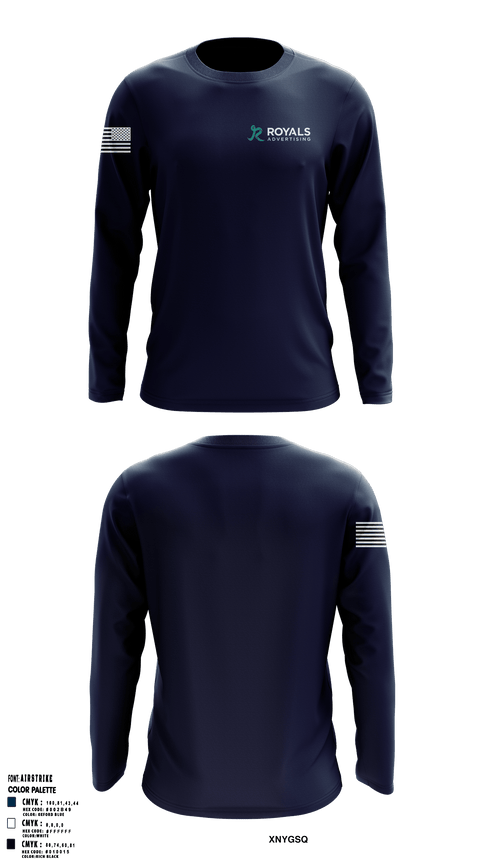 Long Sleeve Performance Shirt, Royals Advertising, , Teamtime, Team time, sublimation, custom sports apparel, team uniforms, spirit wear, spiritwear, sports uniforms, custom shirts, team store, custom team store, fundraiser sports, apparel fundraiser