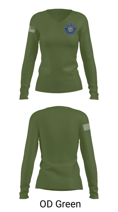 RCCJA 70336294 Women's Long Sleeve V-neck Shirt - 40
