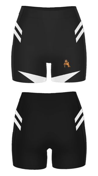 Women's Compression Shorts, Thorne Middle School, Spirit Store, Teamtime, Team time, sublimation, custom sports apparel, team uniforms, spirit wear, spiritwear, sports uniforms, custom shirts, team store, custom team store, fundraiser sports, apparel fundraiser