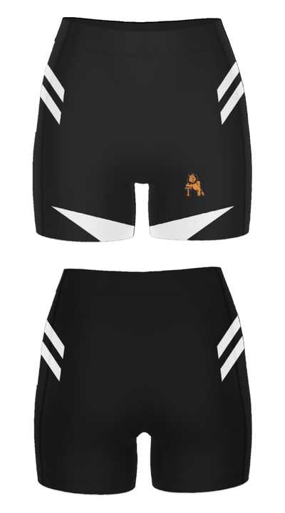 Thorne Middle School 48049806 Women's Compression Shorts - 4