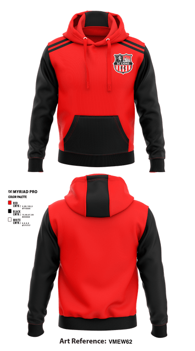 Santa Clara Youth Soccer League 66536457 Hoodie - 2