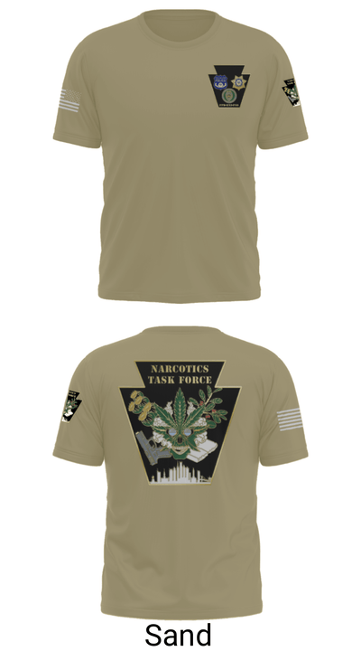 Narcotics 93431812 Short Sleeve Performance Shirt - 36